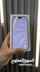  5 iPhone 16 Promax 256GB / Middle East / Battery : 100% / Box charge / Apple Warranty : 9/12/2025