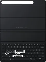  5 SAMSUNG Galaxy Tab S9 FE+ S9 + Book Cover Keyboard كفر تابلت سامسونج اس 9 بلس اس 9 بلس اف ي