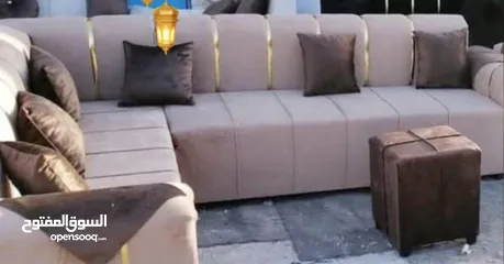  3 اطقم كنب جديد