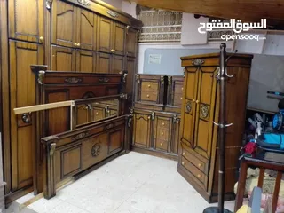  2 غرفه نوم ماستر مع فرشه وملحق إضافي وشماعه
