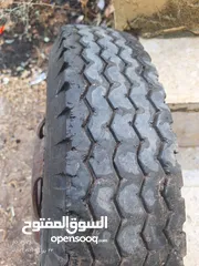 2 عجل مع جنط ديانا 6 براغي