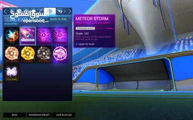  1 حساب روكيت ليق للبيع rocket league