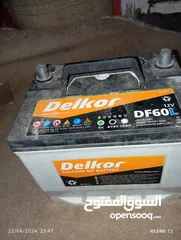  1 battery (Delkor_DF60L_12v) Needless to say