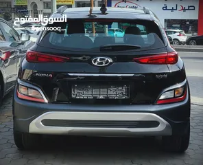  6 هونداي كونا هايبرد اعلى صنف  موديل 2022 وارد وكفالة الشركة او بدفعه 3500 دينار