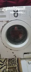  1 غساله سامسونج سبعه كيلو سكان تقبل