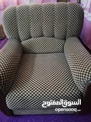  2 كنب مفرد مستعمل (خشب ممتاز) عدد 2