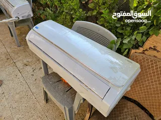  7 مكيف 1 طن مستعمل بحالة الوكاله  REYX مصنع ميديا فل انفيرتر توب نضافه شامل التركيب