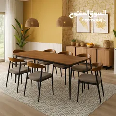  21 طاولات طعام من أرقى الموديلات