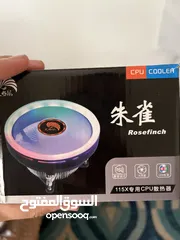  3 مروحة تبريد  معالج rgb بسعر حرق