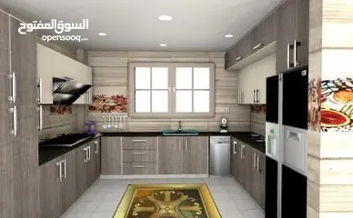  1 أحدث تصميمات المطابخ