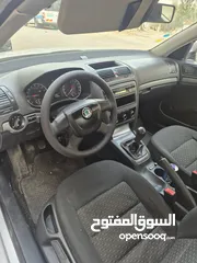  6 اوكتافيا 2012 ترخيص 2012 مطور 1600 ديزل  كير عادي  اصل برايفت