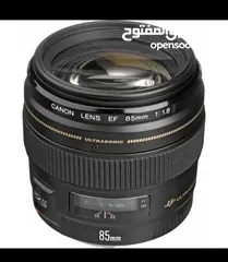  2 عدسة canon 85 mm كانون