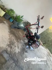 3 بسكليت كهربا عجل عريض موصفات جيده ولبسكليت شبه جديد يلي معني يتواصل معي وبنزبطو