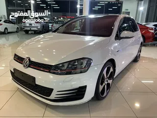  1 فولكسفاغن جولف GTI موديل 2016 خليجي بحاله ممتازه