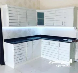  3 aluminium kitchen cabinet new making and sale