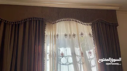  2 ستائر / برادي غرفة ضيوف
