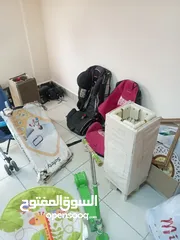  1 عربات ومقاعد اطفال بحاله ممتازه ماركات باسعار منافسه .. الاسعار عرووض مبينه بالشرح داخل الاعلان