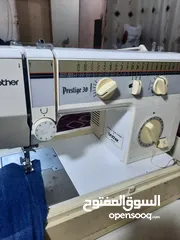  6 ماكينة خياطة برذر للبيع 21 رسمه وكلو شغال بخيط واحد دون ان ينقطع