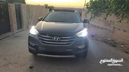  5 الجيب المميز العائلي 7 ركاب هونداي سنتافيه 2016 فل فل فل جديد زي ما فالصور كااش فقط تنازل مباشر