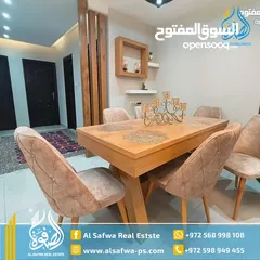  5 شقه فخمه سوبر ديلوكس مفروشه للايجار  قرب دوار الساعه  مع مدخل خاص سكنه اولى