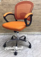  7 كرسي مكتب شبك طبي متحرك او ثابث عدة الوان