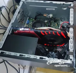  2 كيس كيمنك  كارت الشاشة rx470 سته كيكة رام 16 هارد ssd  واحد تيرا بور سبلاي 6060w  السعر 350