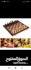  3 رقعة الشطرنج مصنوع من الخشب بالكامل
