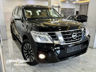  3 نيسان باترول بلاتينيوم 2016 فحص كامل وارد و صيانة الشركة كامل الأضافات اعلى صنف