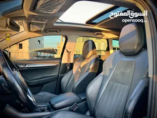 25 سكودا كاروك 2019/اتوماتيك ماتور 1500 بنزين فل الفل  فتحة سقف بانوراما