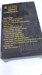  12 شاحن بطاريات  18650 Rechargeable Li-Ion Battery