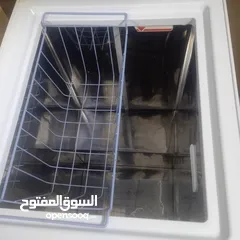  2 ديب فريزر ألاسكا بحاله جيده ضمان 3 سنوات 135 لتر