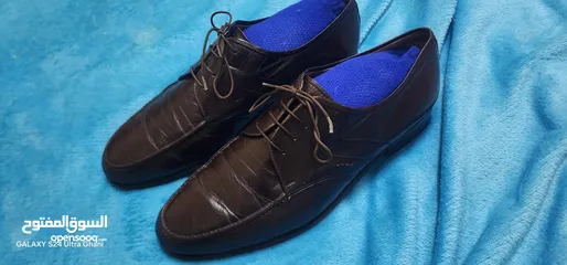  2 ENRICBRUN and ALDO BRU italian handmade leather shoes