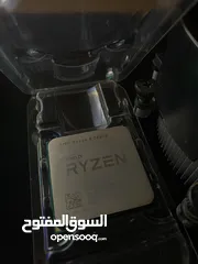  3 معالج Ryzen 5 2400G بكارت شاشه داخلي بنص سعر الجديد مع الكولر