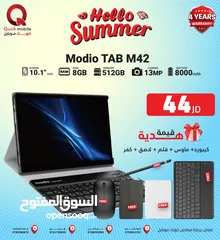  1 TAB MODIO M42 ( 512GB ) / RAM 8 NEW /// تاب موديو ام 42 ذاكره 512 الرام 8 الجديد