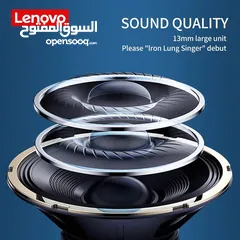  2 Lenovo Bluetooth headphones/ سماعة لينوفو  للتواصل فقط على السوق المفتوح
