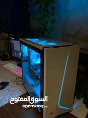  4 كمبيوتر ألعاب مكتبي – i5 / كرت GTX1060 6GB / رام 16GB / تخزين SSD+HDD / كيس CORSAIR RGB