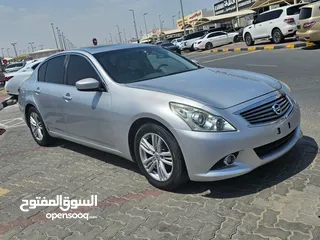  11 Infiniti G37 2012