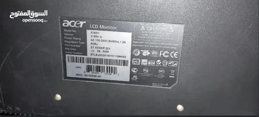  2 شاشة كمبيوتر Acer