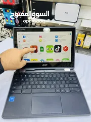  1 ACER 360 TOUCH FOLDABLE CHROMEBOOK
