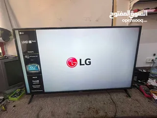  3 ‎تلفزيون LG Smart 4k ultra HD ‎55 بوصه الحجم