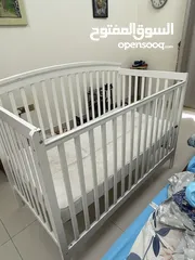 2 Baby cot with mattress