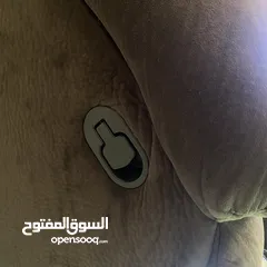  3 كرسي ريكلاينر عدد 2  مستورد امريكي بحالة الوكاله