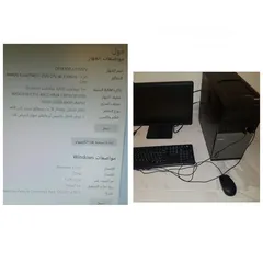  2 كمبيوتر مكتبي النوع DELL