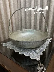 2 نحاسات و فضه للبيع