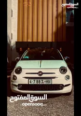  1 فيات كشف للبيع 500c 2018 Fiat 500c  2018 convertible