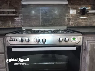  3 غاز + فرن عربي