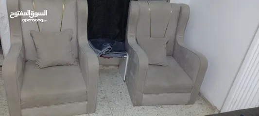  2 عفش للبيع غرف نوم كنب حرف ل