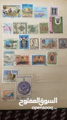  8 طوابع بريدية أثرية من مختلف التراث و البلدان