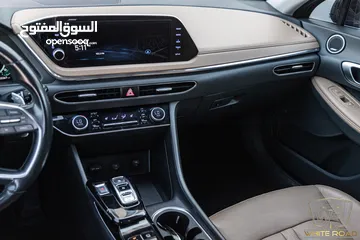  16 Hyundai Sonata 2022 Hybrid  يمكن التمويل بالتعاون مع المؤسسات المعتمدة لدى المعرض