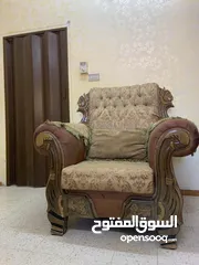  3 كنب كنب مستعمل الخارج زان ومن الداخل السويد (قيصر من شهوان)